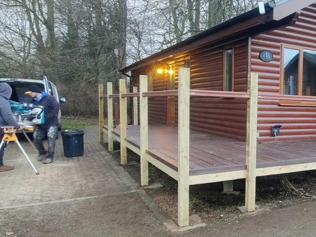 Log Cabin Decking Suppliers in Yorkshire
