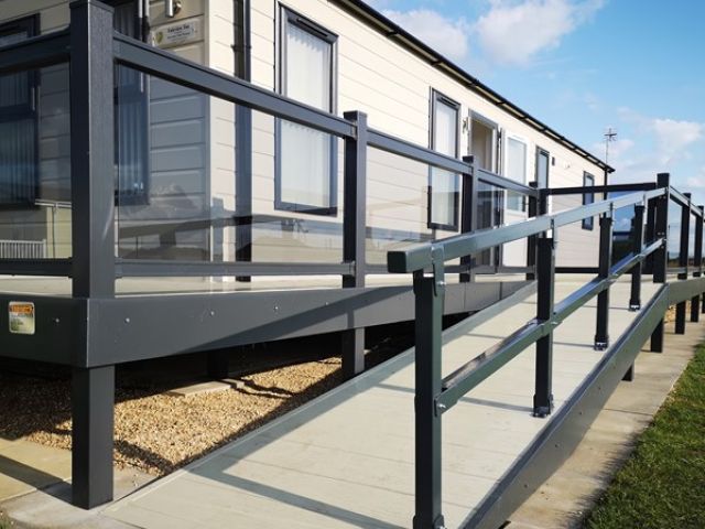 Static Caravan Decking Suppliers in Yorkshire
